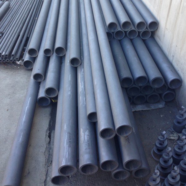 reaction bonded silicon carbide tube for kiln