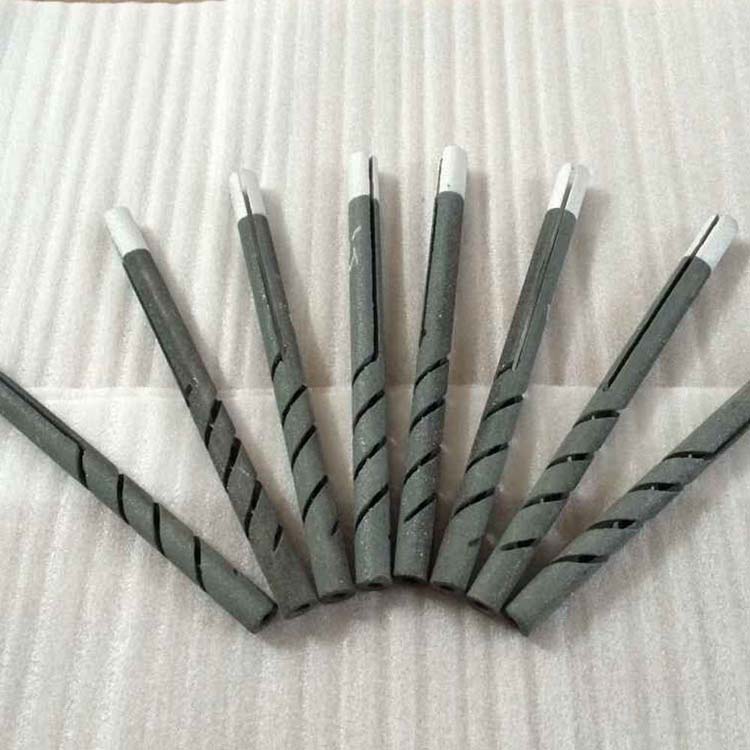 high temperature double spiral silicon carbide heater 