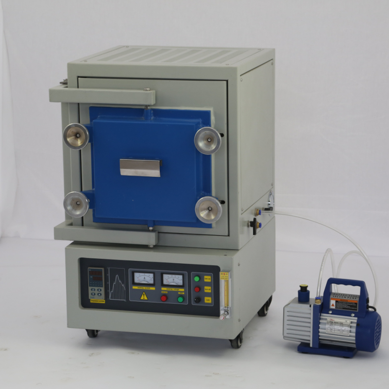 1200 Celsius Box type heat treatment atmosphere furnace with max vacuum -0.1Mpa