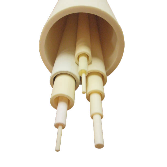 99.7% high temperature alumina ceramic tube for tube furnace