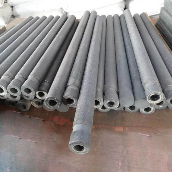 rsic  recrystallized sic pipe for thermocouple protective tube