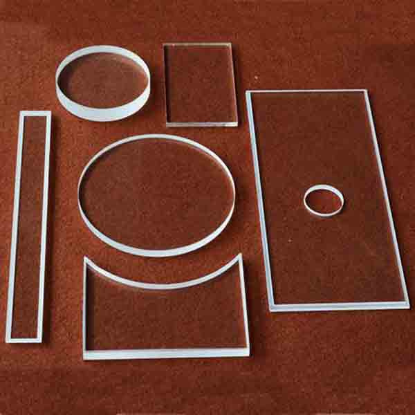 Fused Silica high transmittance UV Quartz Glass Plate 3mm 5mm
